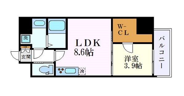 BMG RESIDENCEの物件間取画像